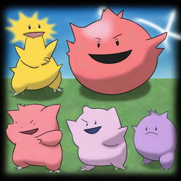 Create a legendary electric-type trio of Pokémon