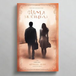 Create a captivating Wattpad fanfic cover for a story titled 'Uma Sentença Especial'