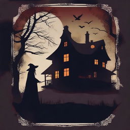 Create a horror movie poster for the film titled 'How to Haunt a House