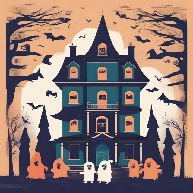 A movie poster for the film titled 'How to Haunt a House'