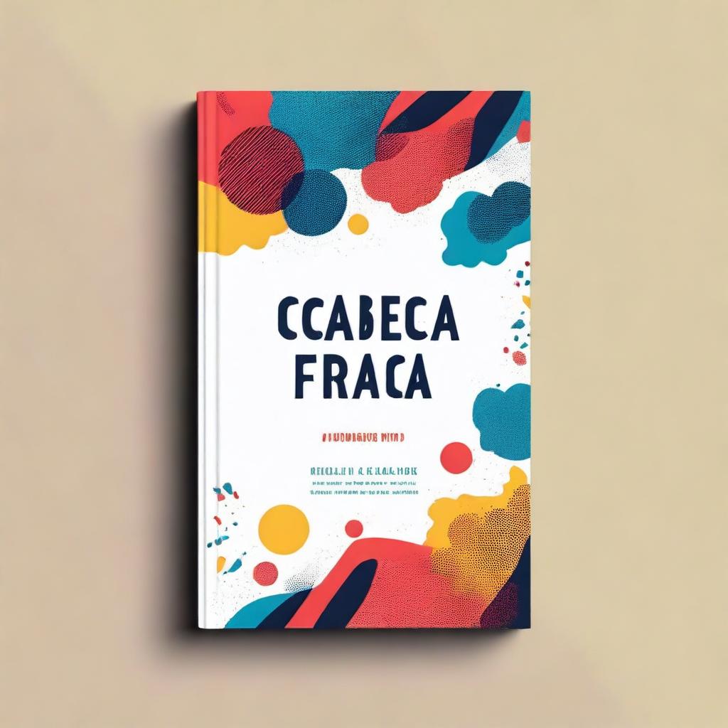 Create a book cover for a book titled 'Cabeça Fraca'