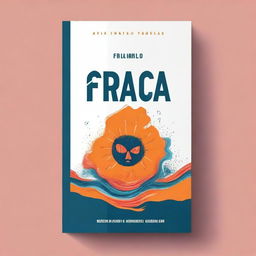 Create a book cover for a book titled 'Cabeça Fraca'