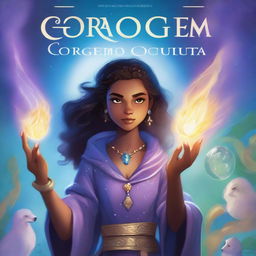 Book cover for 'Coragem Oculta'