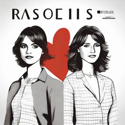 Cover for a dossier on a TV series project called 'Ira' with the tagline 'No hay negocio más rentable que el de los corazones rotos'
