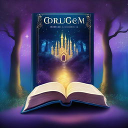 Create a book cover for 'Coragem Oculta'