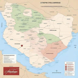 A detailed map of Attappady, highlighting regions affected by Sickle Cell Anemia