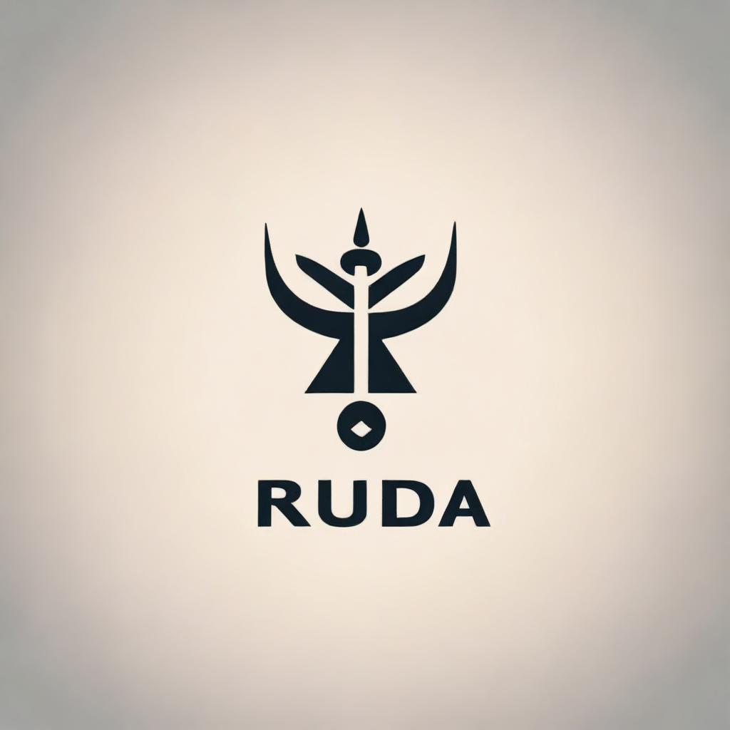 Create a logo for 'Rudra'