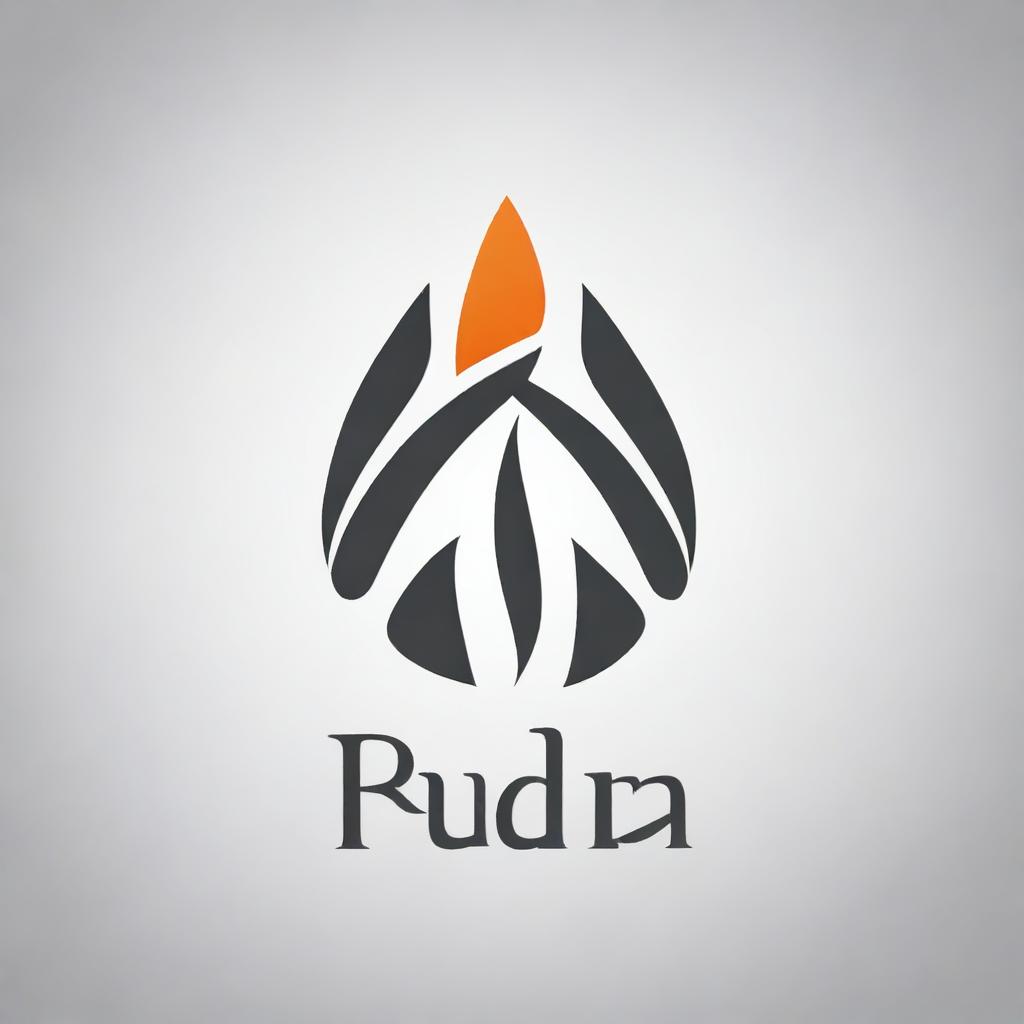 Create a logo for 'Rudra'