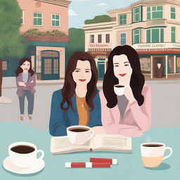 An image representing a Gilmore Girls quiz