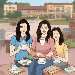 An image representing a Gilmore Girls quiz