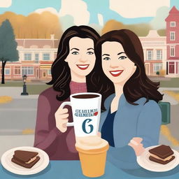 An image representing a Gilmore Girls quiz