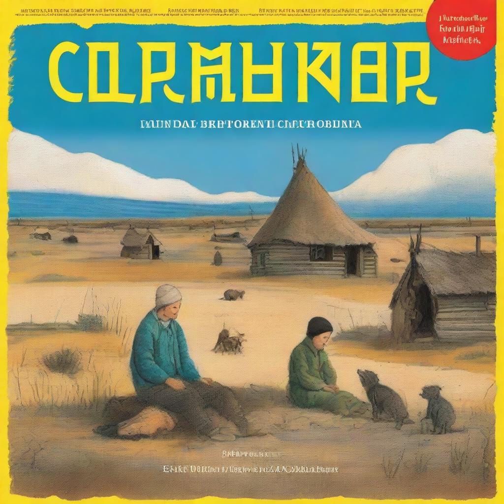 Cover for the book titled 'Сонная деревня' by Marat Usmanov