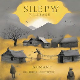 Cover for the book titled 'Sleepy Village' by Marat Usmanov