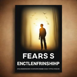 Create a cover for an e-book titled 'Fears of Entrepreneurship'