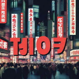 A poster for a drama TV series called 'Tokyo'