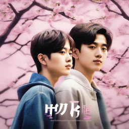 A poster for a Korean romance film about teenagers called 'Pretty Boy'