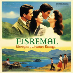 A poster for a Scottish and Hong Kong romance film about three couples called 'Eternal Summer'