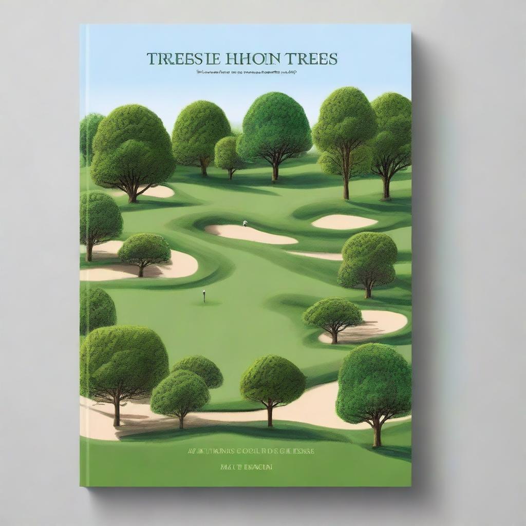 A detailed illustration for a guide to trees on a golf course by Matt Flynn