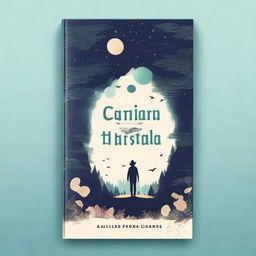 Create a captivating book cover featuring an intriguing design