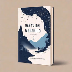 Create a captivating book cover featuring an intriguing design