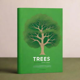 Create a book cover for a book titled 'Trees found on golf courses' by Matt Flynn