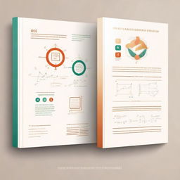 Create a book cover for a study guide titled 'The Script for Studying Math'