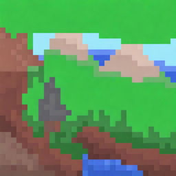 Create a detailed pixel tilemap with each tile sized at 32 pixels