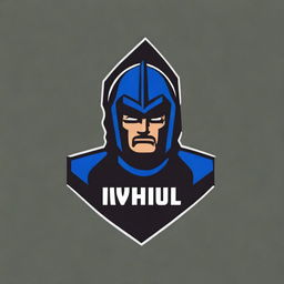 A college football team logo featuring a fierce and determined warrior without any letters or text