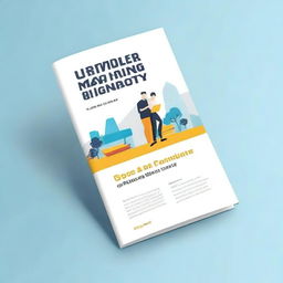 A professional book cover image for a guide on creating and optimizing landing pages