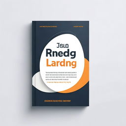 A professional book cover image for a guide on creating and optimizing landing pages