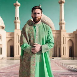 A detailed image of Lionel Messi in Saudi Arabia