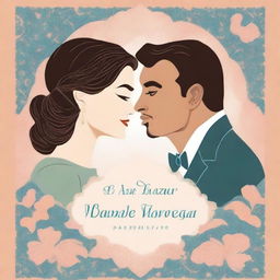 A book cover featuring a man and woman looking at each other lovingly