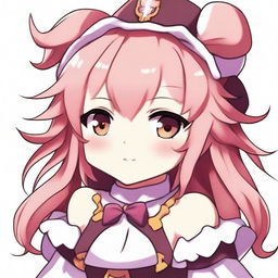 Create a cute illustration of Astolfo from the Fate series