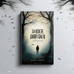 Create a book cover for a thriller novel titled 'Under Our Garden' by Nimal Kashif