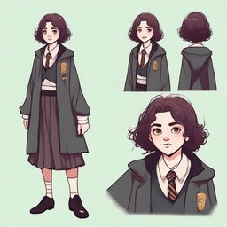 Create an image of Merula Snyde, a character from the Harry Potter universe