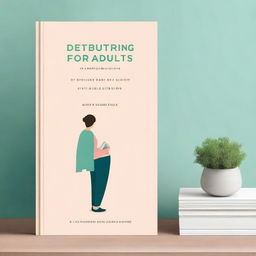 A book cover design titled 'Decluttering for Busy Adults: Effortless Decluttering for Busy Individuals'