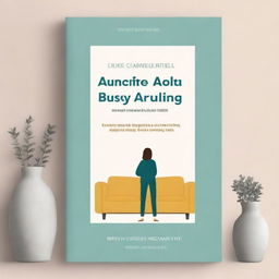 A book cover design titled 'Decluttering for Busy Adults: Effortless Decluttering for Busy Individuals'