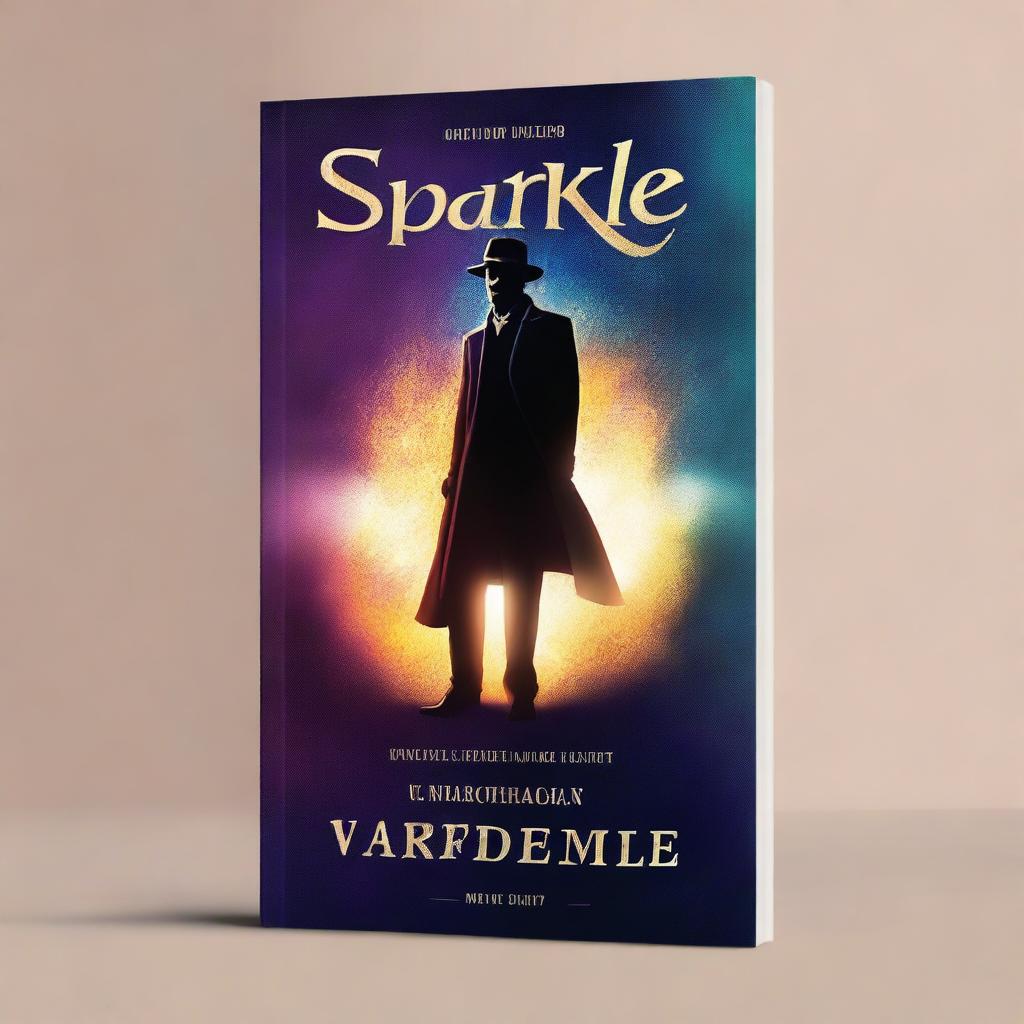 Create a captivating book cover for a fiction novel titled 'Sparkle'