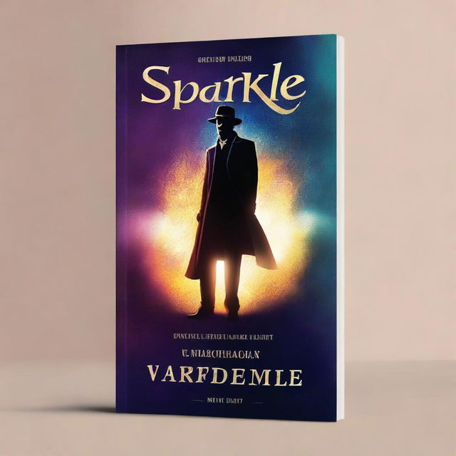 Create a captivating book cover for a fiction novel titled 'Sparkle'