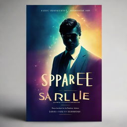 Create a captivating book cover for a fiction novel titled 'Sparkle'