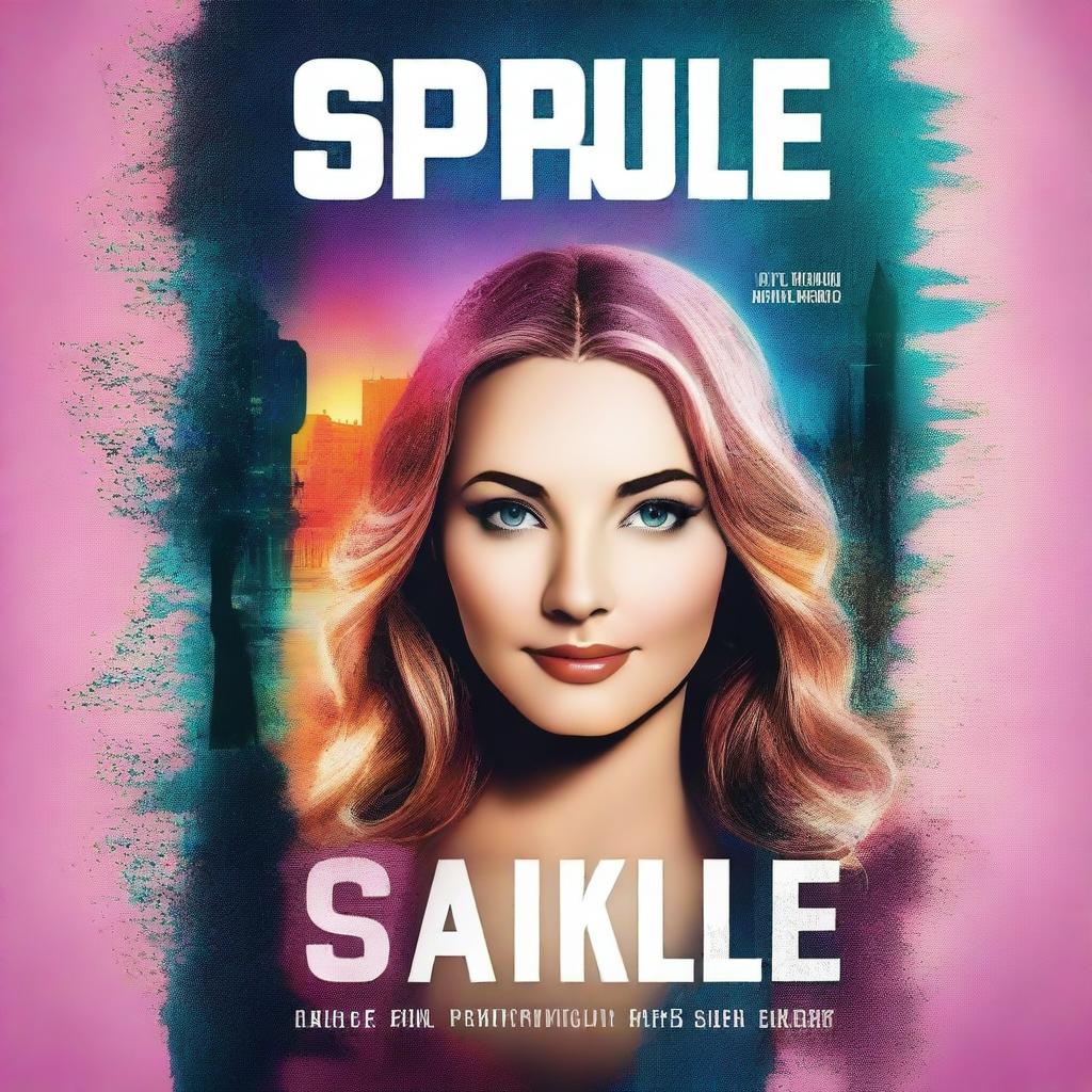 Create a captivating book cover for a fiction novel titled 'Sparkle'