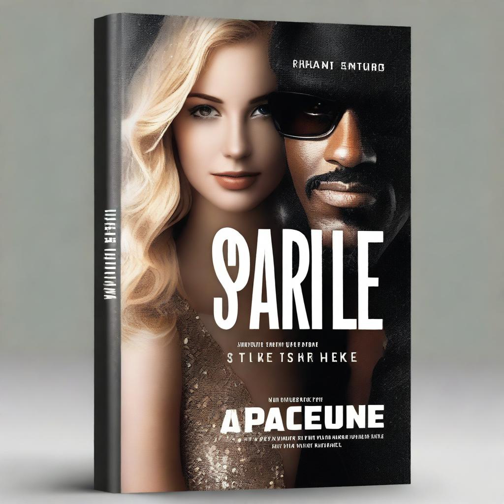 Create a realistic book cover for a fiction novel titled 'Sparkle'