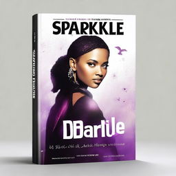 Create a realistic book cover for a fiction novel titled 'Sparkle'