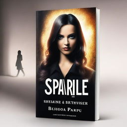 Create a realistic book cover for a fiction novel titled 'Sparkle'