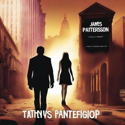 Create a mysterious and realistic book cover in the style of a James Patterson novel