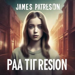 Create a realistic and mysterious book cover in the style of a James Patterson novel