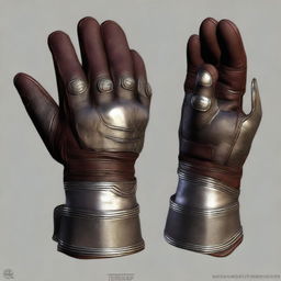 Generate a pair of gloves similar to those in the game Guardians Tarler