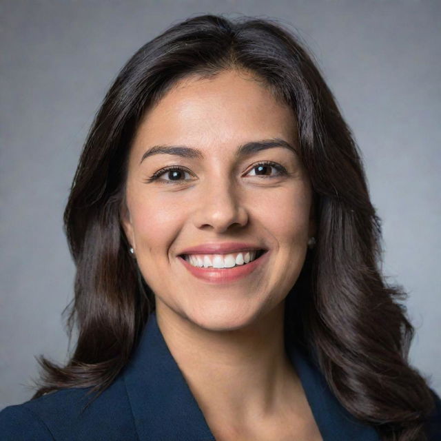 A professional profile photo of a woman named Maritza, smiling confidently.