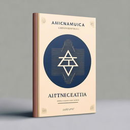 A book cover design for 'Aritmetica Mentală Pentru Toți'