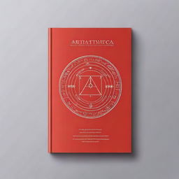 A book cover design for 'Aritmetica Mentală Pentru Toți'